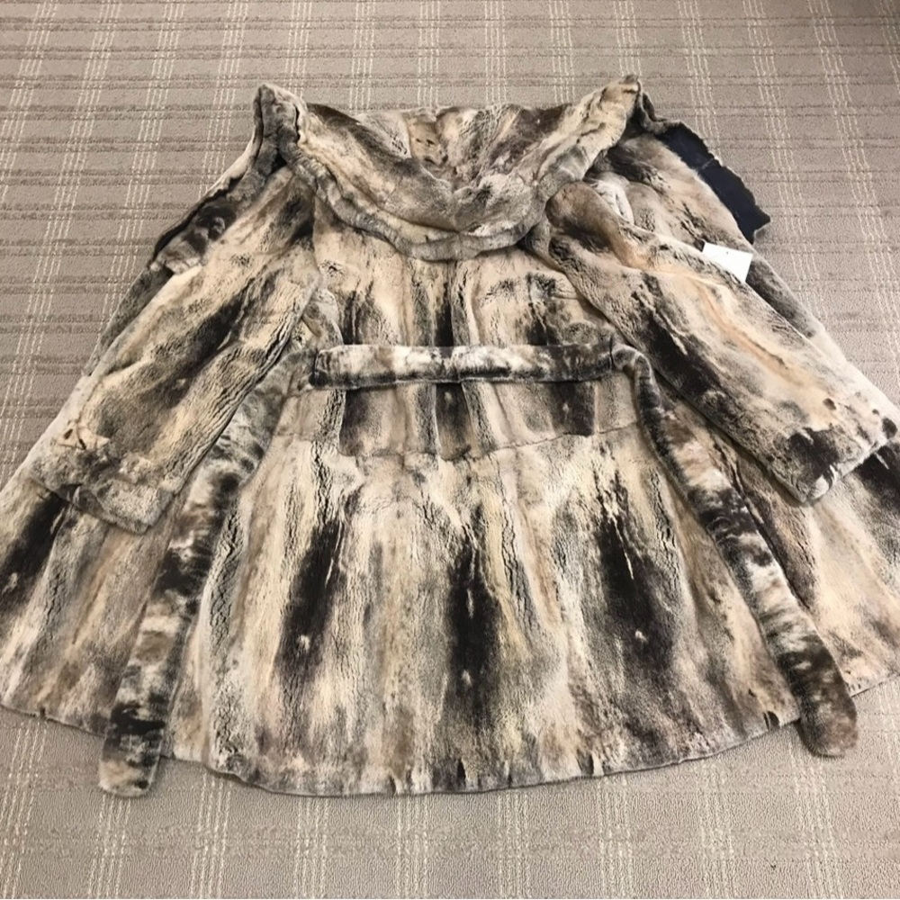 GORGEOUS DYED SHEARED MINK COAT!